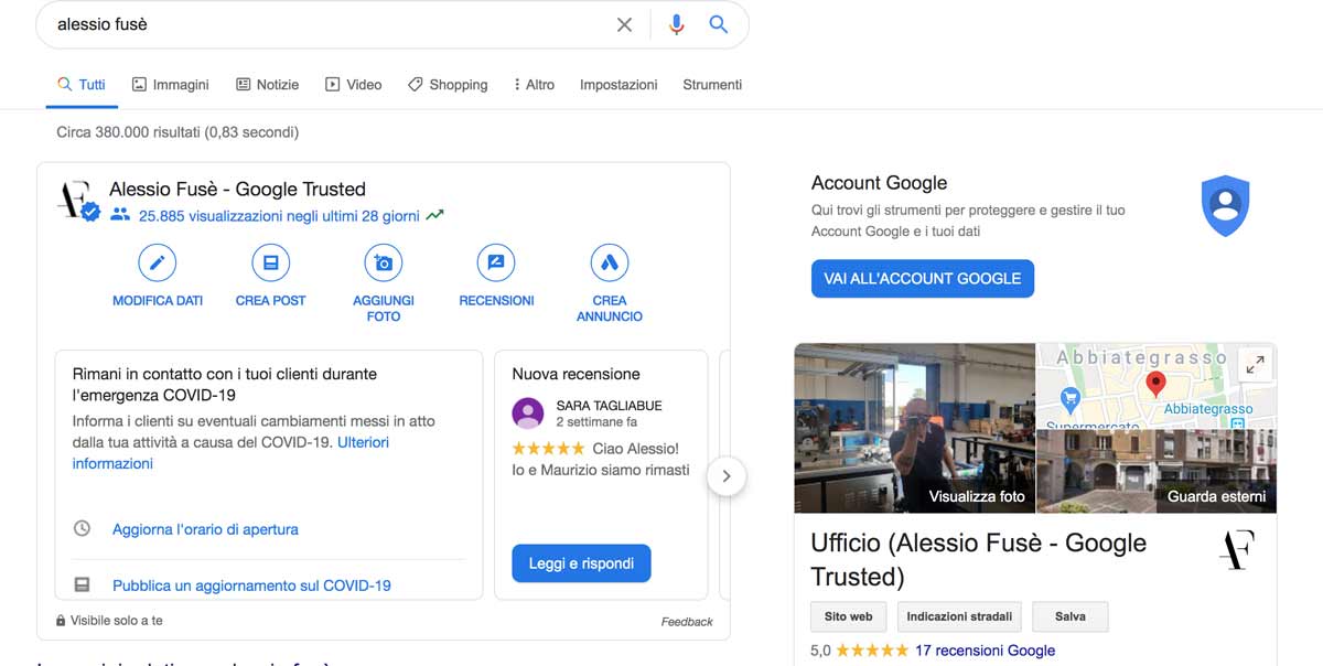 Google My Business assistenza Google My Business assistenza
