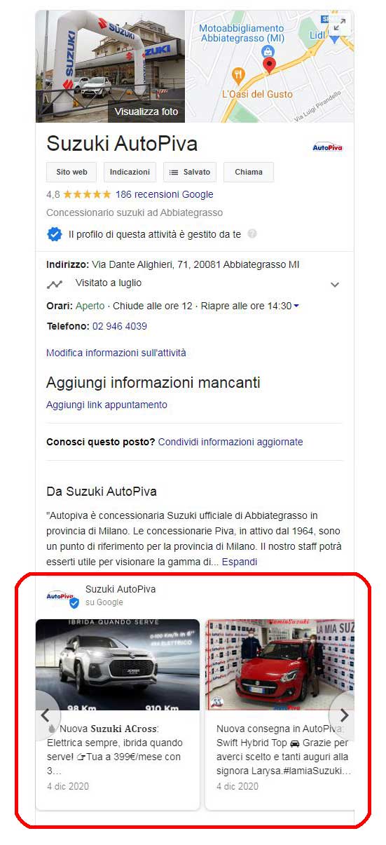 post google my business